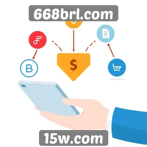 Como funciona o sistema de pagamento do 668brl.com